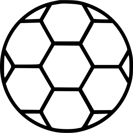 Футбольный мяч контурный рисунок (45 фото)