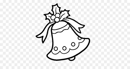 Колокольчик школьный контур