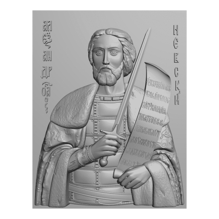 Александр Невский прорись