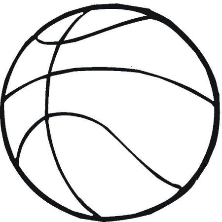 Мяч контурный рисунок (49 фото)