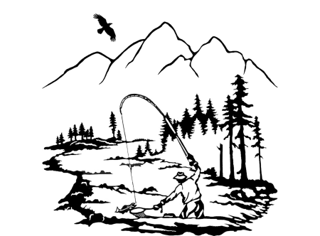 Горы раскраска для детей