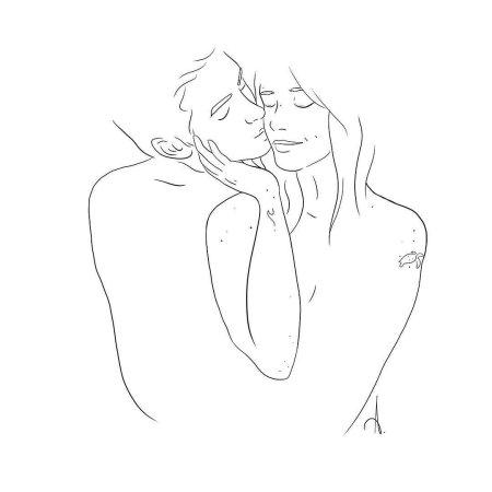 Рисунки влюбленных