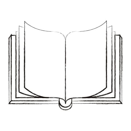 Книга спереди рисунок