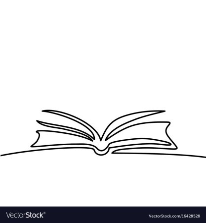 Книга одной линией