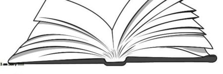 Открытая книга раскраска