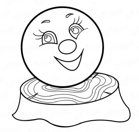 Сказки-раскраски. Колобок