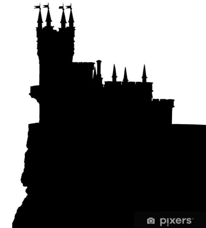 Ласточкино гнездо Крым вектор