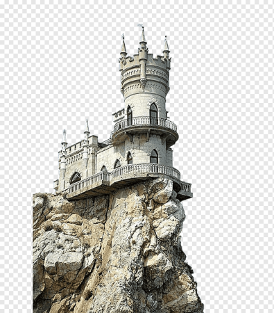 Ласточкино гнездо Крым вектор