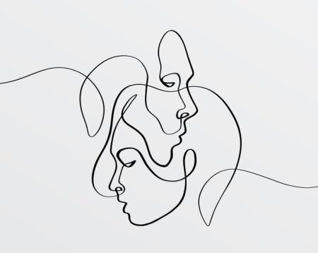 Монохромная вышивка крестом