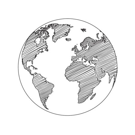 Планета земля рисунок