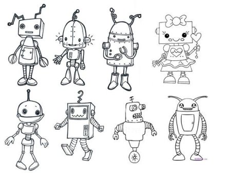 Раскраска Тобот