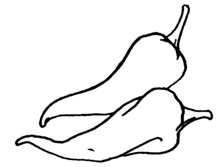 Овощи раскраска для детей