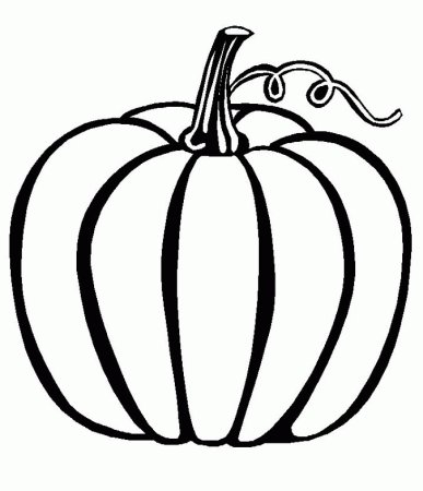 Тыква раскраска для детей