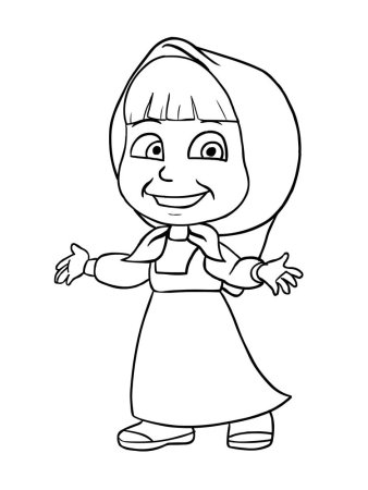 Маша рисунок