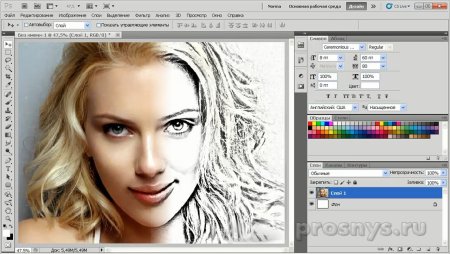 Фильтр для фотошопа карандашный рисунок