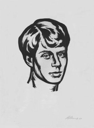 Ю Анненков портрет Есенина