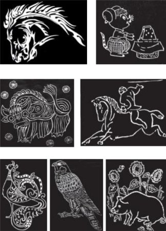 Контурная резьба по древесине