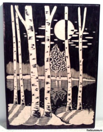 Гравюра на фанере