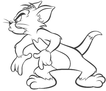 Раскраска том