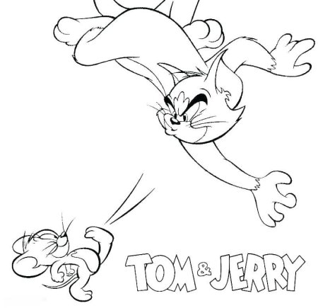 Афиша том и Джерри карандашом