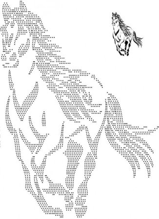 Трафареты для вышивки бисером