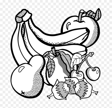 Натюрморт раскраска для детей