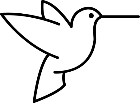 Трафарет птички