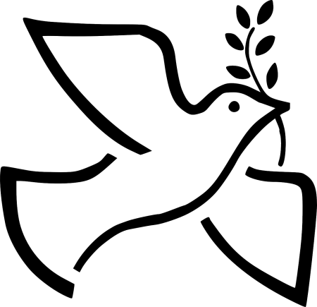 Голубь рисунок