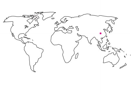 Контуры материков для раскрашивания