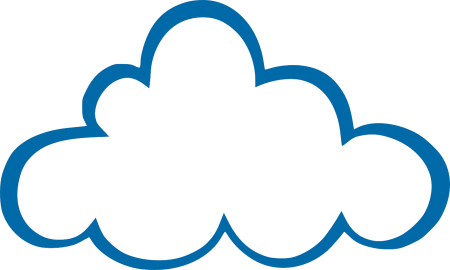 Облачко контур