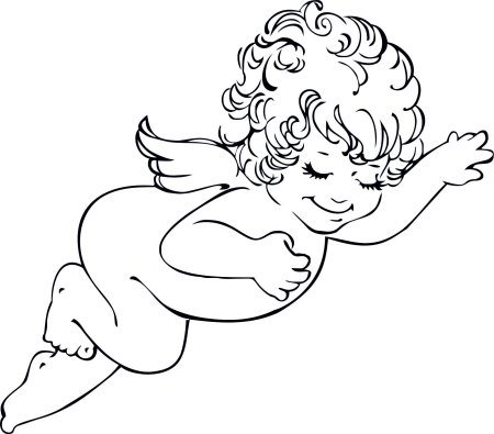 Трафарет Амурчика