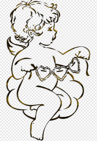 Ангелочки контур