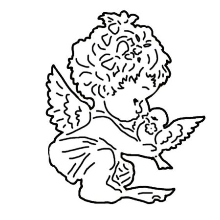 Ангелочки контур