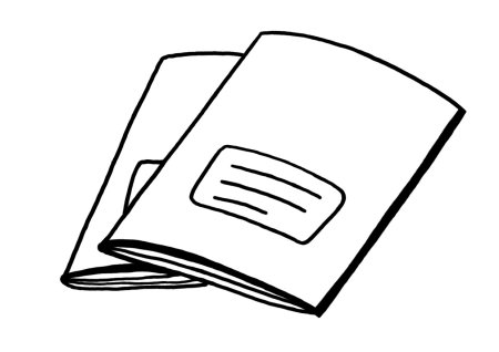 Раскраска тетрадь