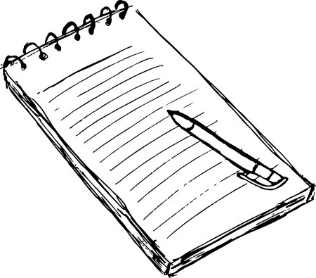 Книга черно белая