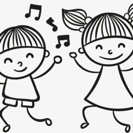 Контурные рисунки для детей