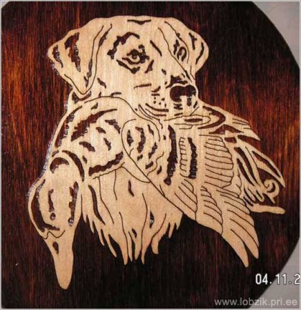 Резьба по дереву на фанере