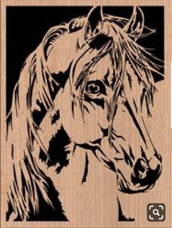 Силуэтное Выжигание по дереву