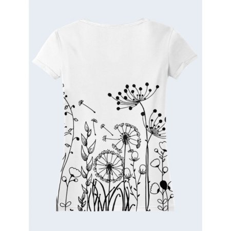 Футболка одуванчик