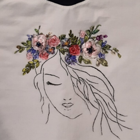 Футболки с ручной вышивкой
