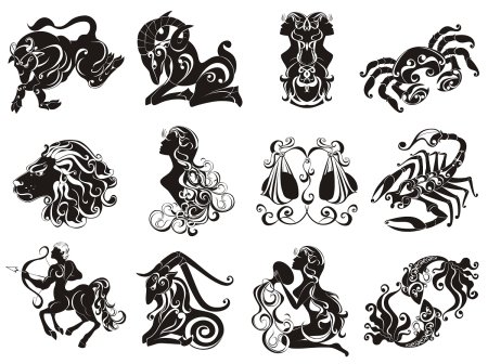 Знаки зодиака для гравировки