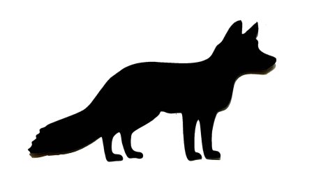 Силуэт диких животных для детей