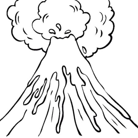 Раскраска горы