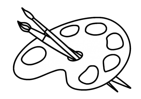 Палитра раскраска