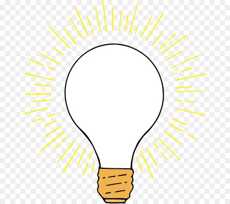 Лампочка нарисованная