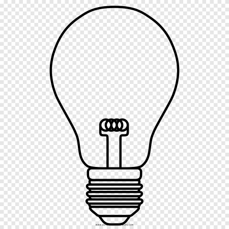 Лампочка контур
