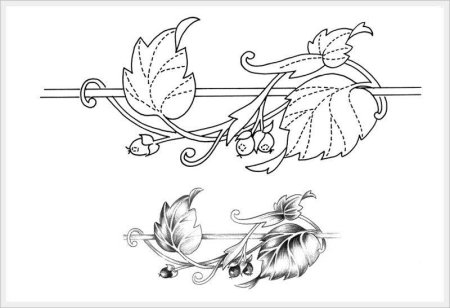 Узоры для выжигания по дереву