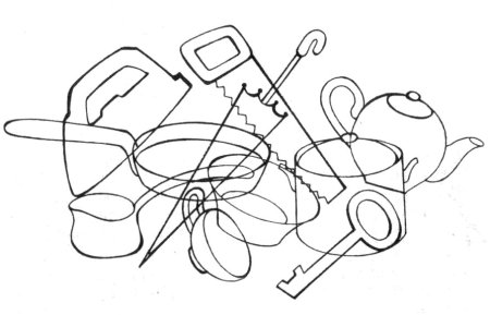 Узнавание предметов по контуру