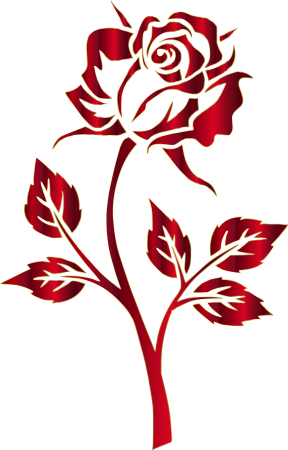 Стилизованная роза