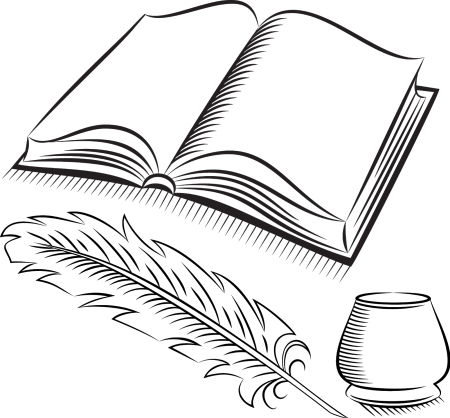 Книга вид спереди